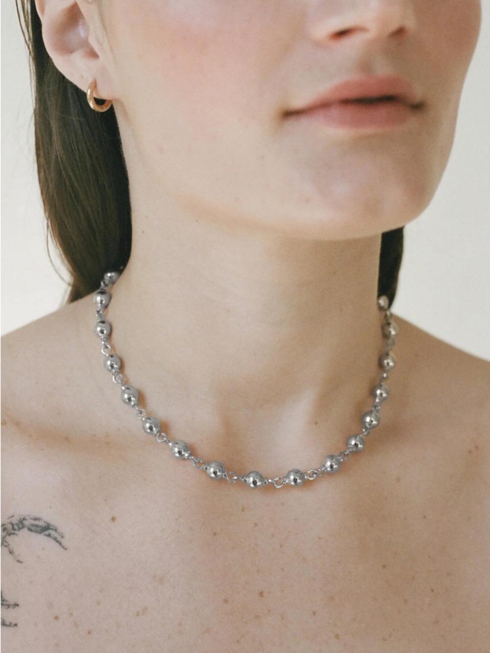 Laura Lombardi Silver Suona Necklace new nvr worn original packaging! Offer!